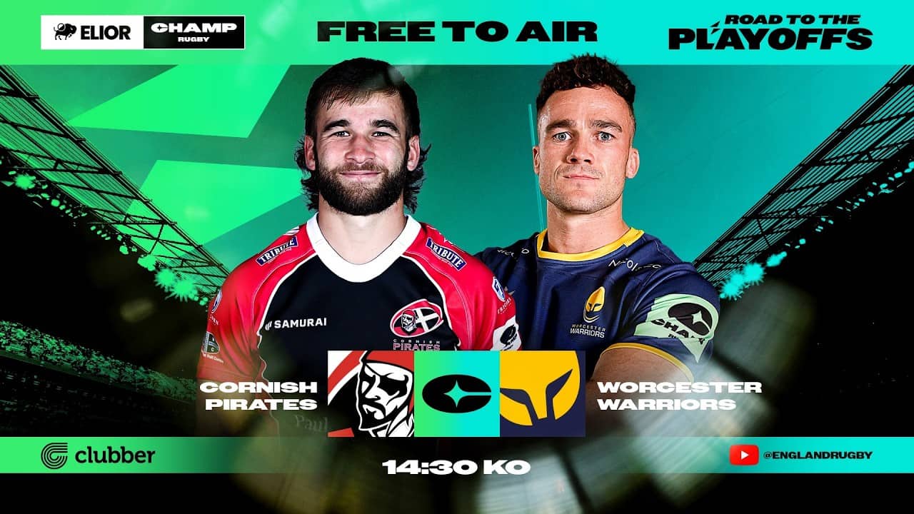 LIVE | Cornish Pirates v Worcester Warriors | Elior Champ Rugby