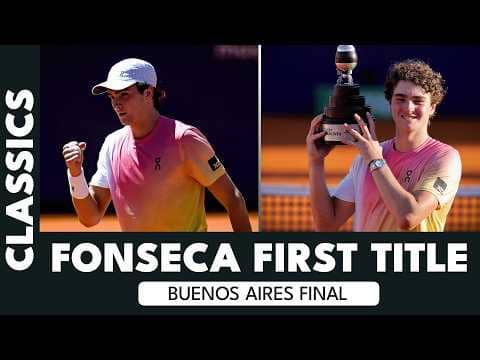 Joao Fonseca: First-Ever ATP Title In FULL!