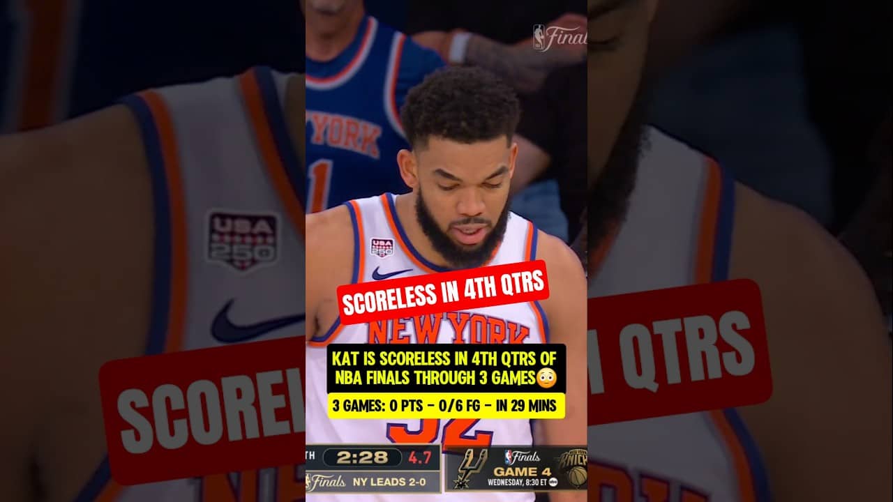 KAT has ZERO points in 4th qtrs so far😳