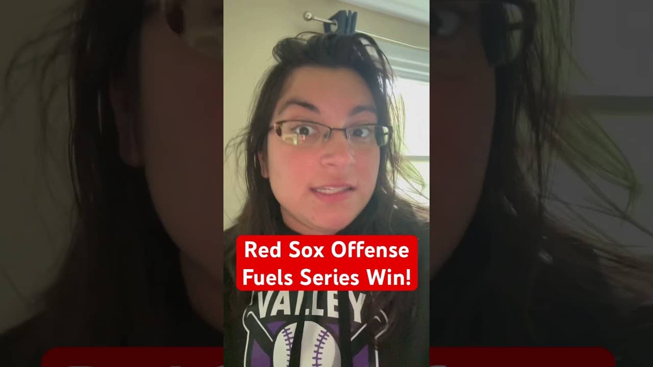 For the second-straight day, the Red Sox scored 9 runs to secure a series win against the Guardians