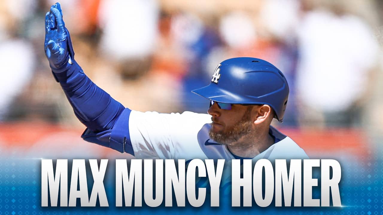 Max Muncy wins 8 pitch at-bat & belts 14th homer of 2026! 💥 | MLB Highlights (Dodgers vs. Phillies)