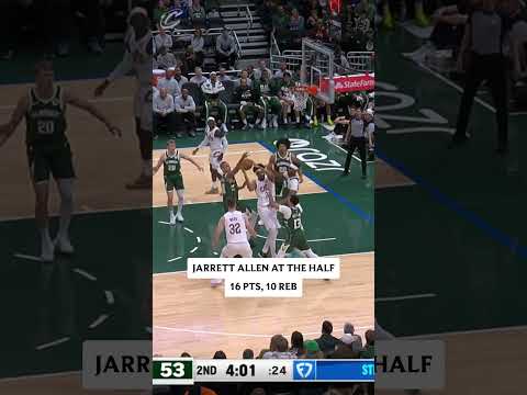 BIG MAN. BIG NUMBERS. #cavs #jarrettallen #cleveland #nbahighlights