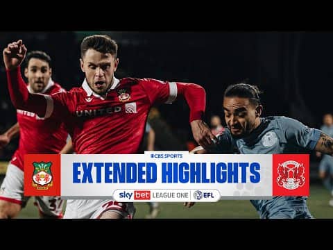 Wrexham vs. Leyton Orient: Extended Highlights | EFL League One | CBS Sports Golazo