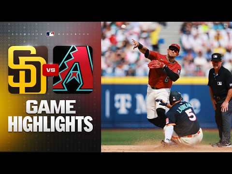 Padres vs. D-backs Game Highlights (4/26/26) | MLB Highlights