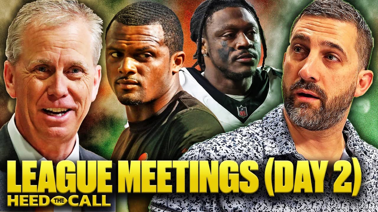 NFL League Meetings Day 2: Deshaun Watson's Fresh Start + A.J. Brown to Patriots?