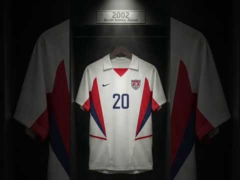 The evolution of USMNT kits at the FIFA World Cup 🇺🇸