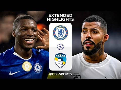 Chelsea vs. Pafos: Extended Highlights | UCL League Phase MD 7 | CBS Sports Golazo