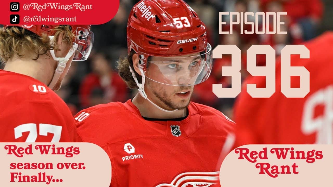Red Wings season is finally over.
