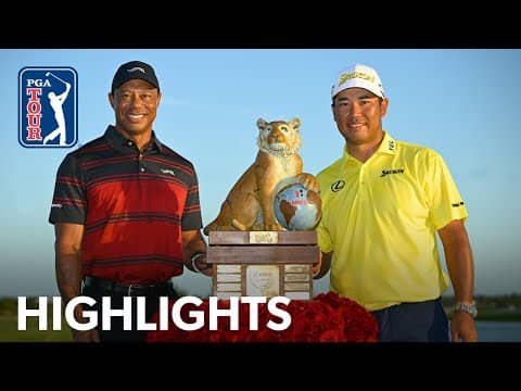 Hideki Matsuyama's winning highlights from Hero World Challenge | 2025