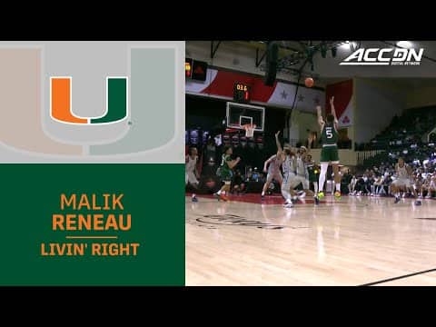 Miami's Malik Reneau Is Living Right