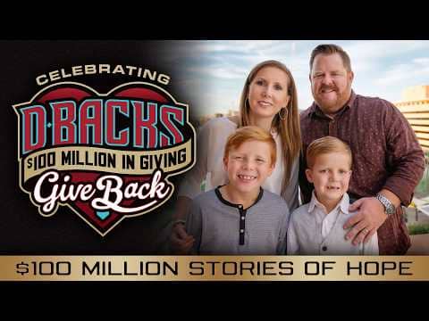 $100 Million Stories of Hope: The Doherty Family | D-backs Give Back | Arizona Diamondbacks