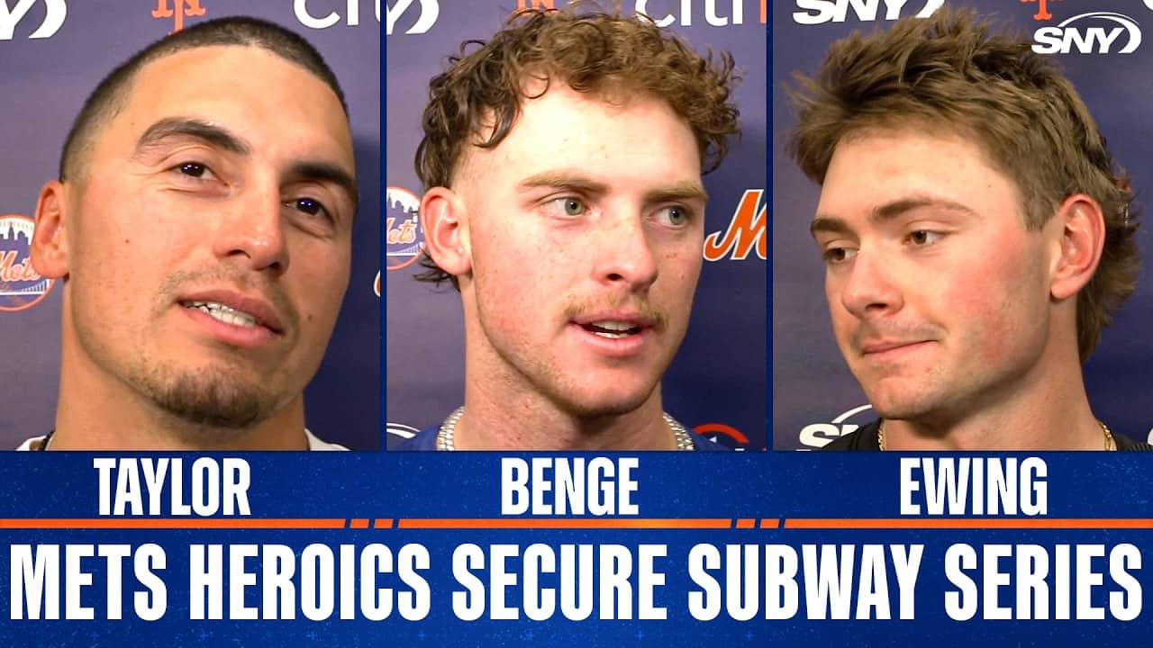 Tyrone Taylor and the Mets react after ninth-inning heroics spark Subway Series victory from Yankees