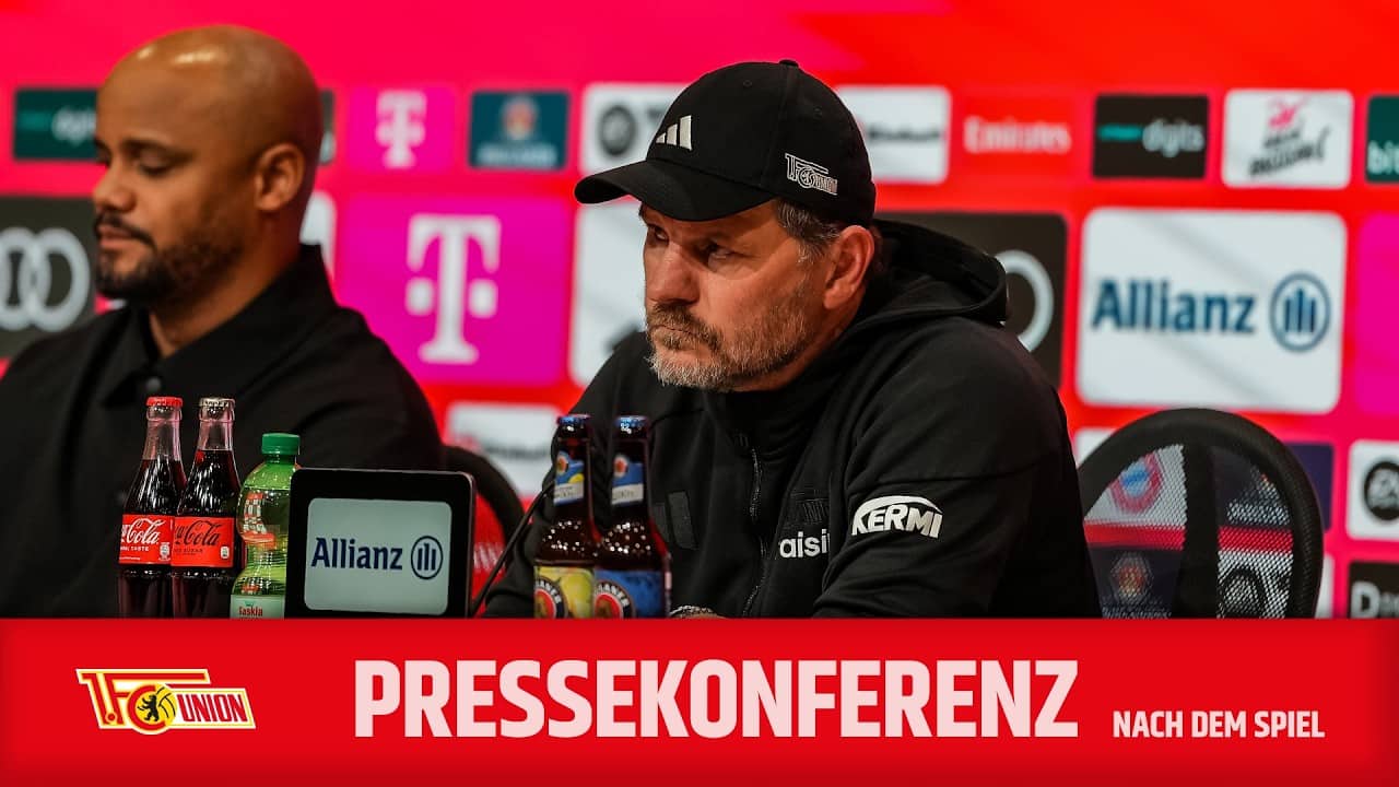 "Klare Unterlegenheit" | Pressekonferenz | 1. FC Union Berlin