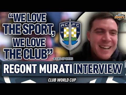 Auckland City's Regont Murati talks Club World Cup | STEALING A POINT v Boca Juniors | Morning Footy
