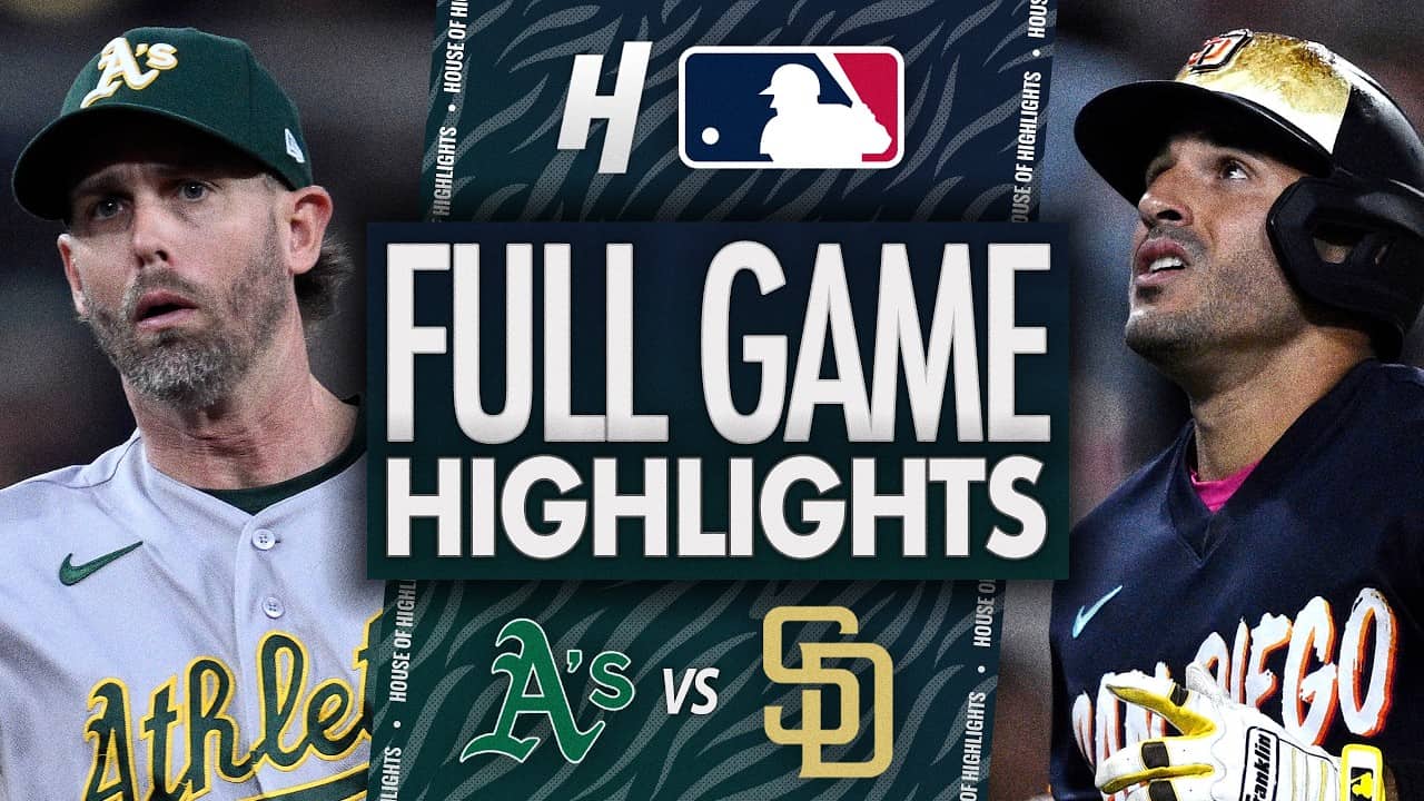 Athletics vs San Diego Padres - FULL GAME HIGHLIGHTS 🔥 May 22, 2026 MLB Season