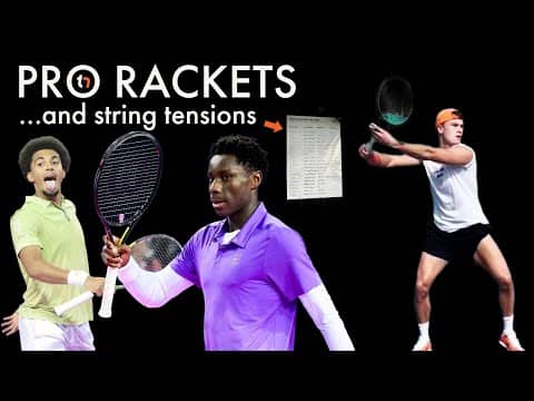 Rune's rehab racquet, Pythons everywhere, and some string tension sheets
