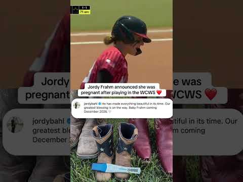 Jordy Frahm's big announcement 🙌 (via jordybahl/IG)