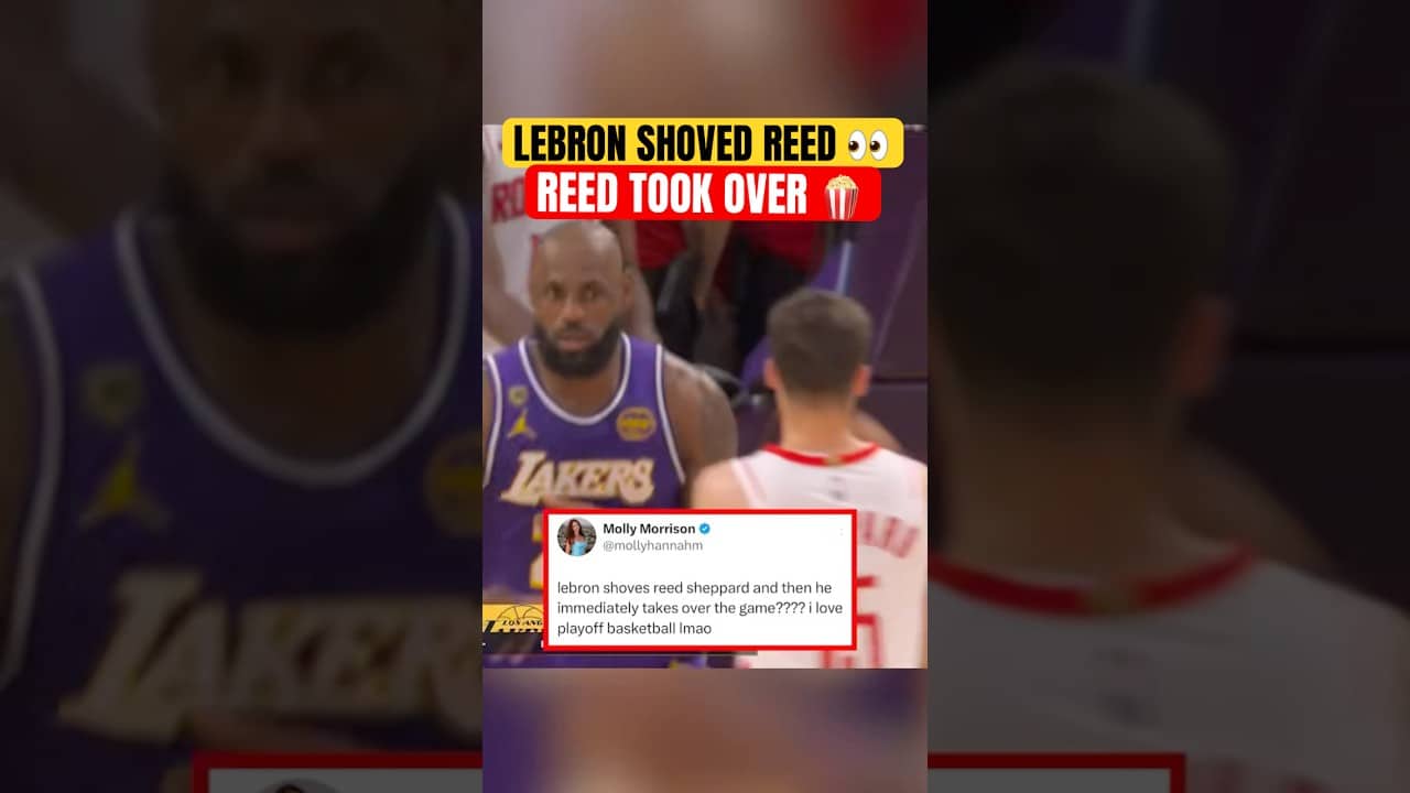 Reed Sheppard got his revenge on LeBron 🔥👀
