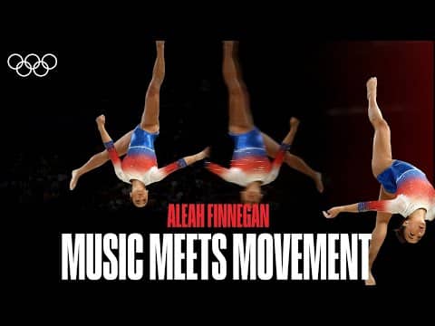 "Alors On Danse" with Aleah Finnegan at Paris 2024🇵🇭🤸