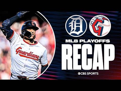 Guardians explode in 8th, even series with Tigers | Wild Card Recap
