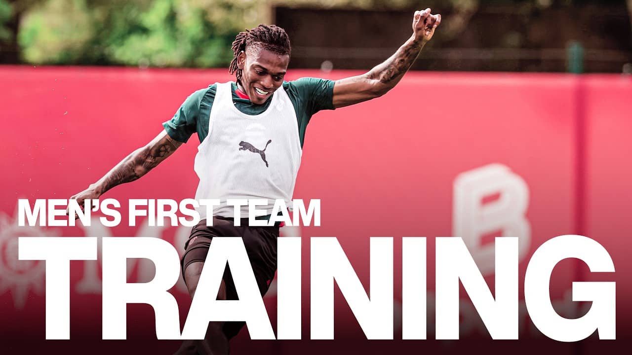 Inside Milanello | L'allenamento dei rossoneri | Tecnica, possesso e tiri in porta