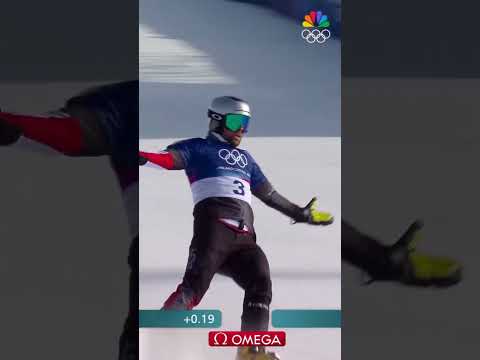 Team Austria’s Benjamin Karl defends his giant parallel slalom title! 🎞️