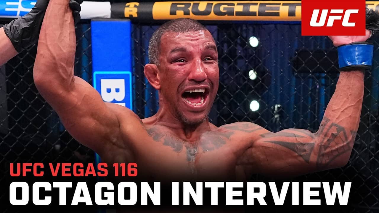 Raoni Barcelos Octagon Interview | UFC Vegas 116