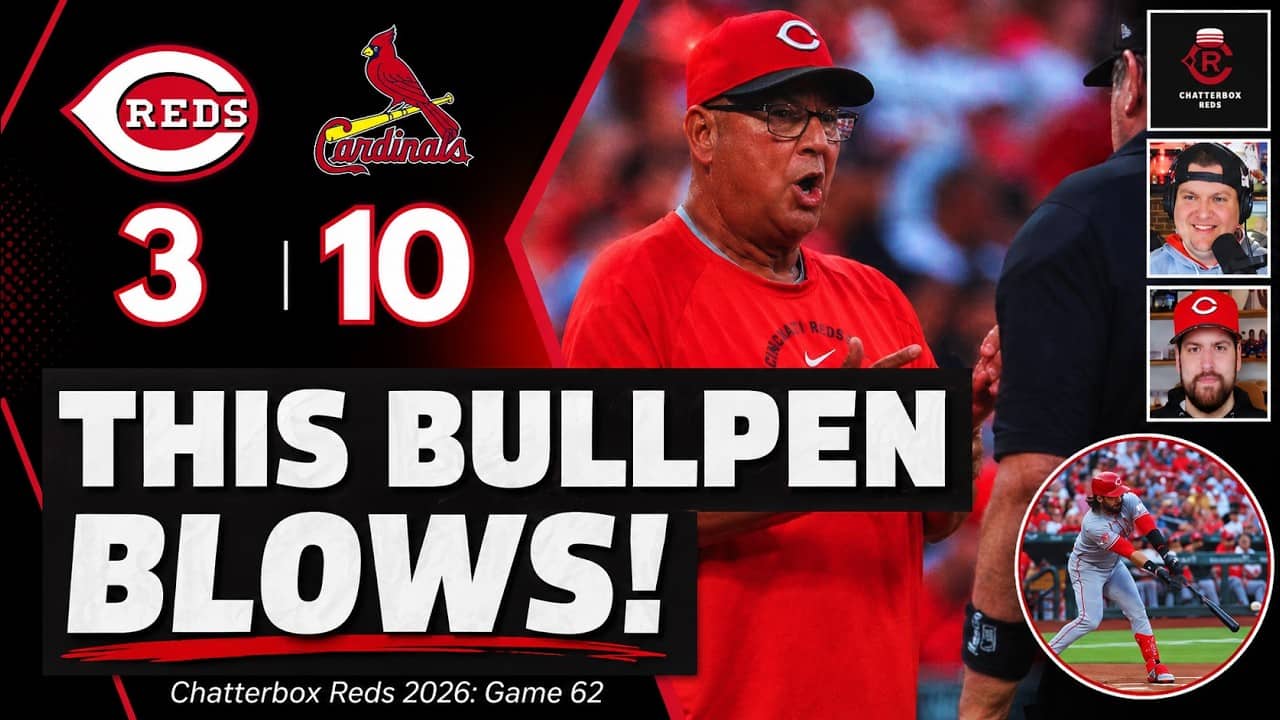 Cincinnati Reds EMBARRASSED by St. Louis Cardinals LIVE MLB Postgame Show | Podcast, Highlights