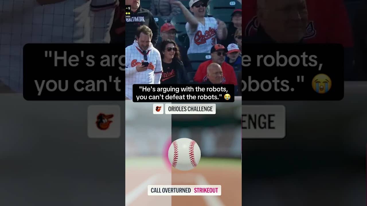 Twins manager Derek Shelton didn't agree with this call from the ABS system...