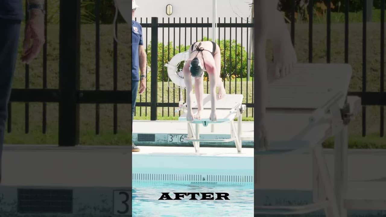 Swim Start Before & After TRC