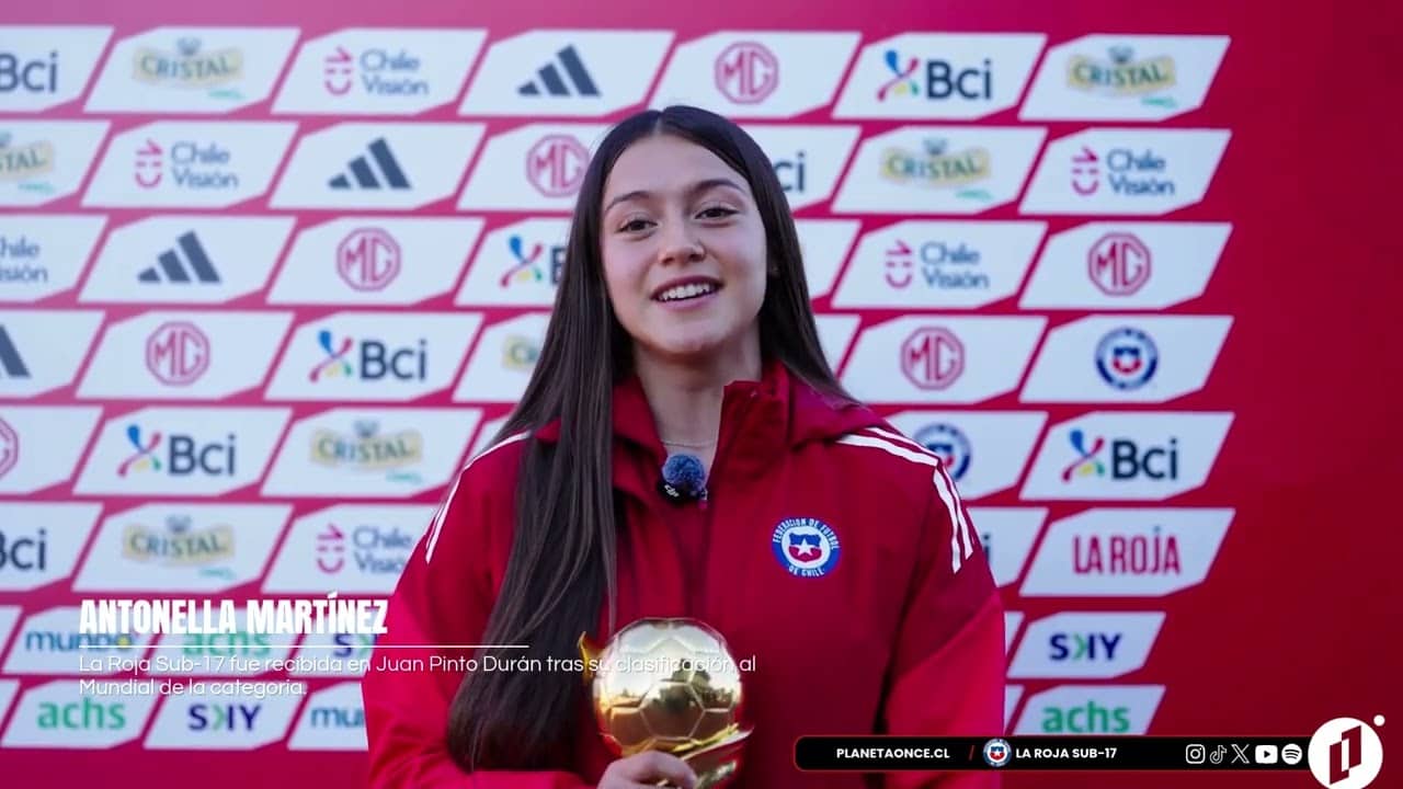 Antonella Martínez Declaraciones Sub-17 Fem en Juan Pinto Durán luego de clasificar al Mundial 2026