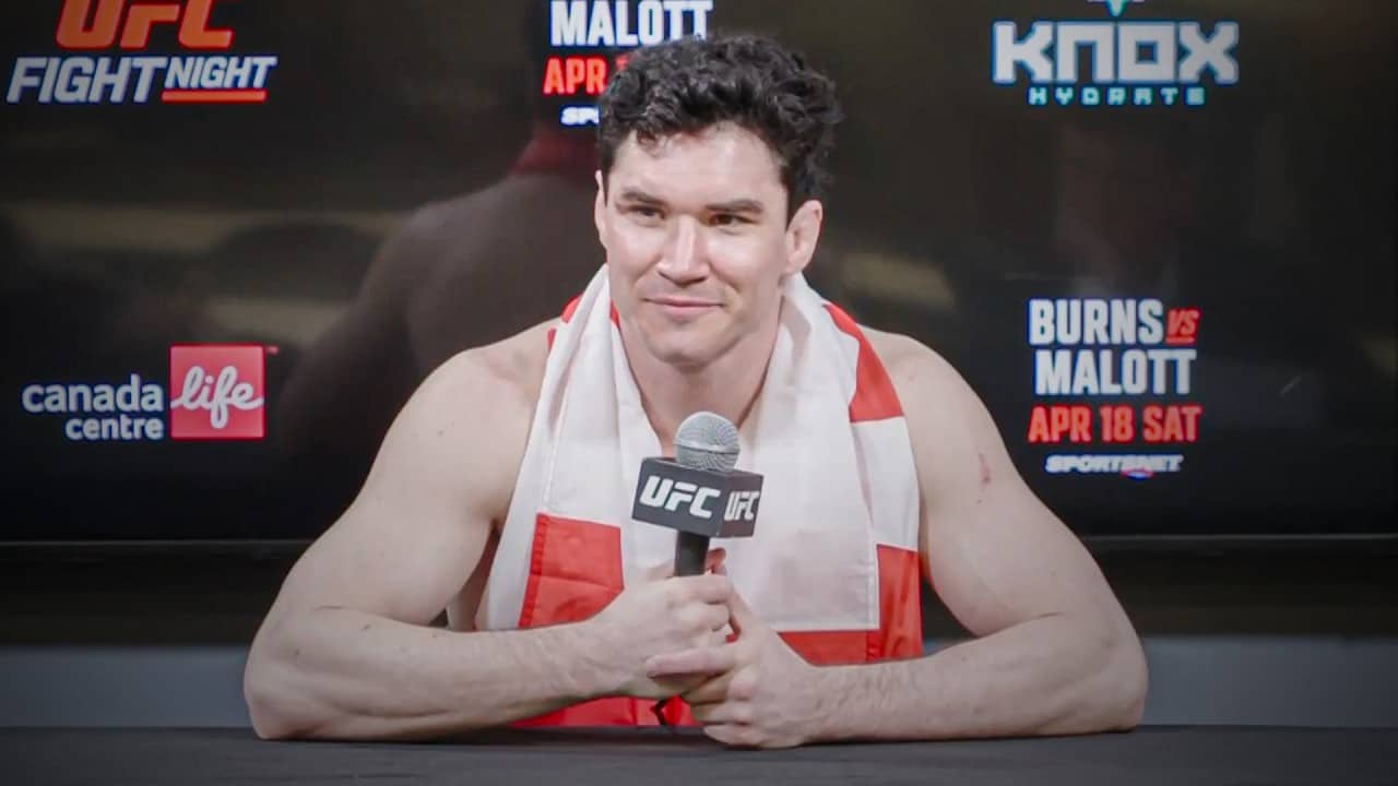 Mike Malott Post-Fight Press Conference | UFC Winnipeg