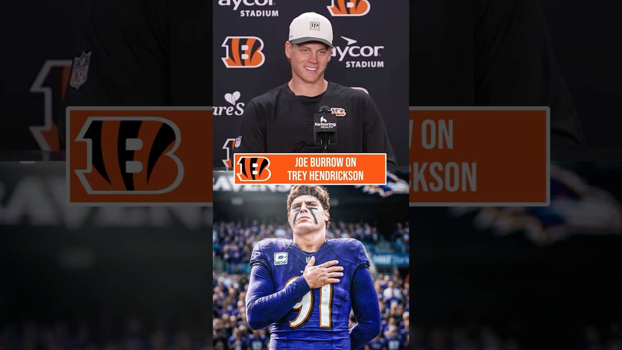 Joe Burrow on Trey Hendrickson Signing with Baltimore Ravens #Bengals