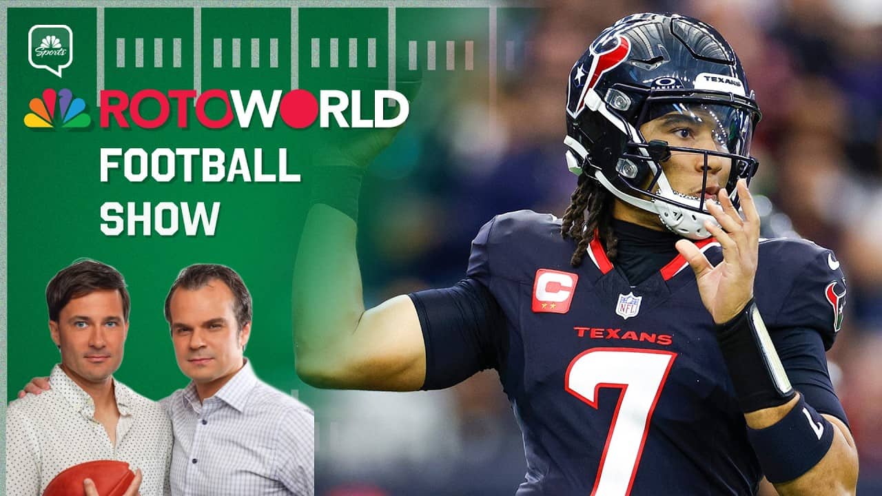 AFC, NFC South burning questions: Stroud, Pierce, Godwin, Brooks | Rotoworld Football Show (FULL)