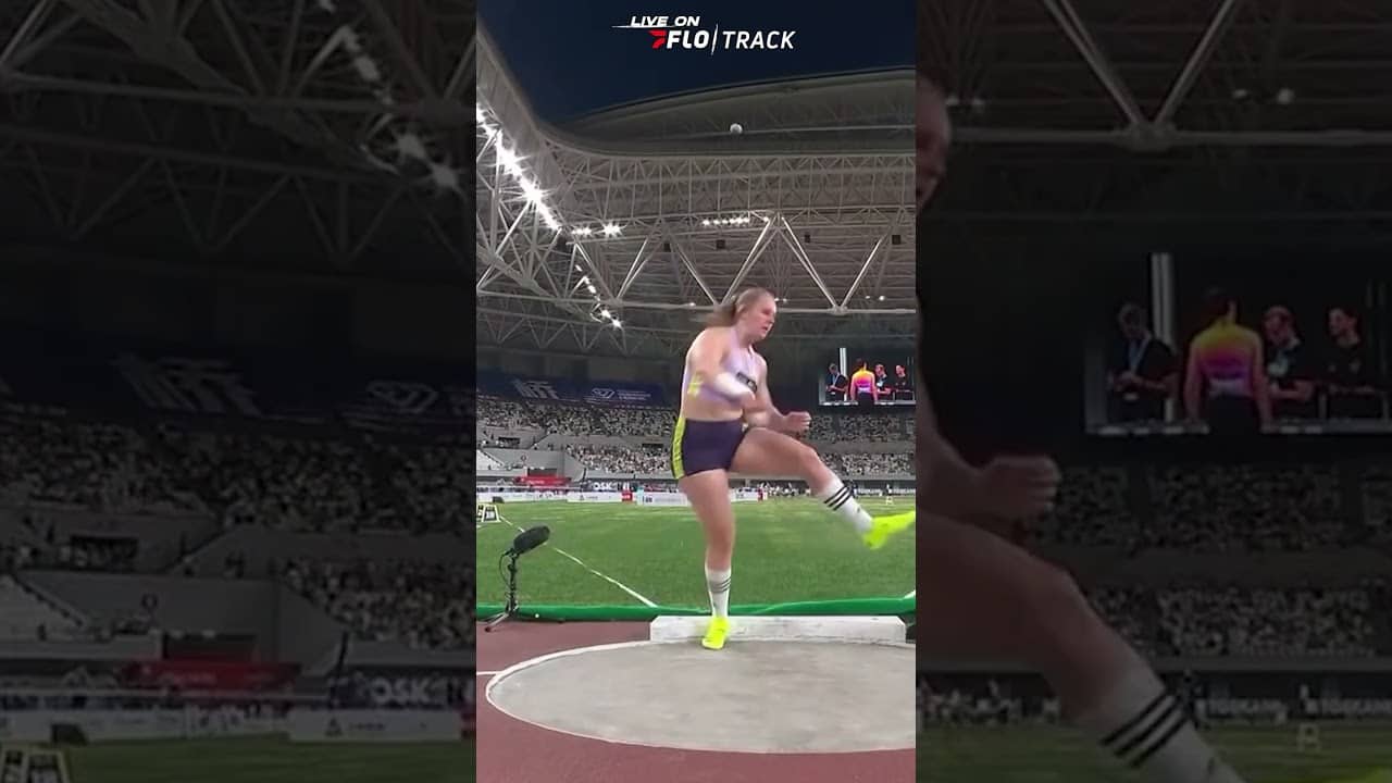 Jessica Schilder Throws Diamond League Shot Put Record
