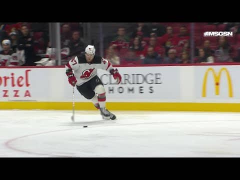Paul Cotter scores a goal against the Ottawa Senators