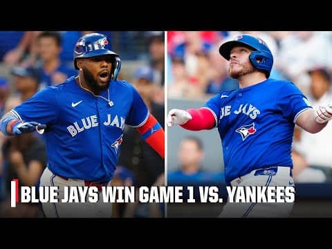 Blue Jays win Game 1 behind HRs from Vlad Guerrero Jr. & Alejandro Kirk | ESPN MLB