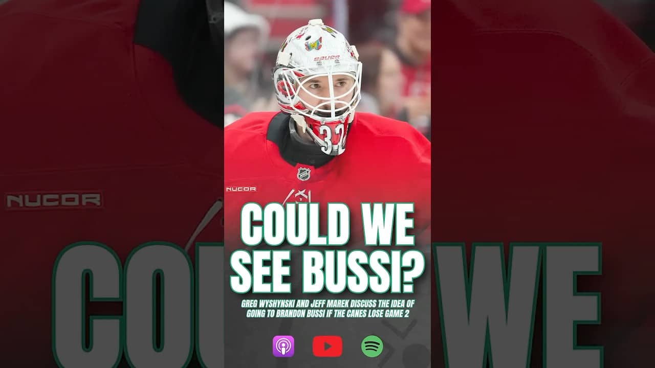Could the Canes Turn to Bussi in Game 3? #soundthesiren