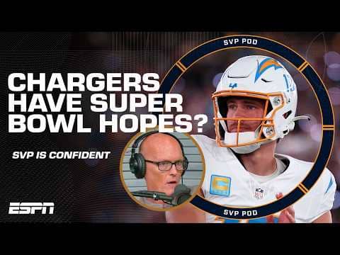 Is THIS the year for the Chargers? 👀 SVP says they're GOOD! | SVPod