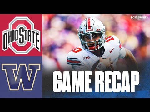 No. 1 Ohio State defense shines in road win over Washington | Game Recap