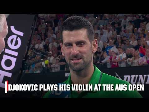 Novak Djokovic shares his advice for younger players 🗣️ 'CALM DOWN!' | 2026 Australian Open