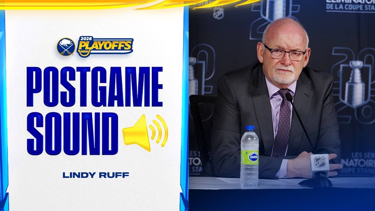 "We Need To Skate On Pucks" | Lindy Ruff Talks Difference-Makers In Game 6 Win | Buffalo Sabres