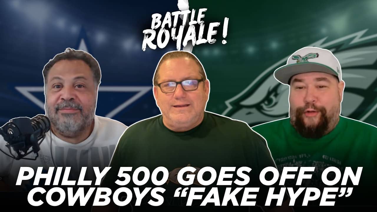 Philly.500 and Mark Holmes BATTLE Over OTA's, Jalen Hurts and Cowboys WINNING the Offseason?
