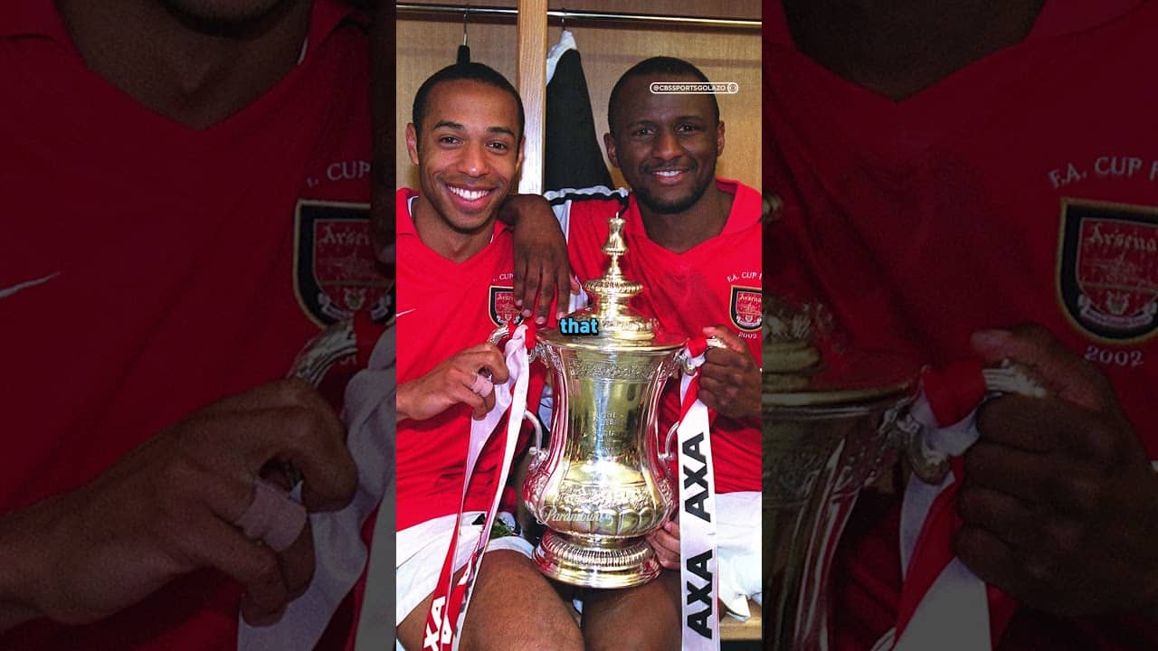 Thierry is thankful for his time playing with Patrick Vieira 🫶 #UCLToday