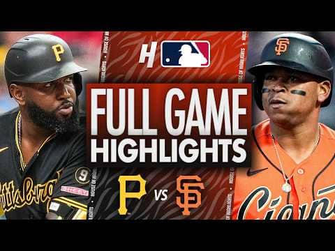 Pittsburgh Pirates vs San Francisco Giants - FULL GAME HIGHLIGHTS 🔥 May 8, 2026 MLB Season