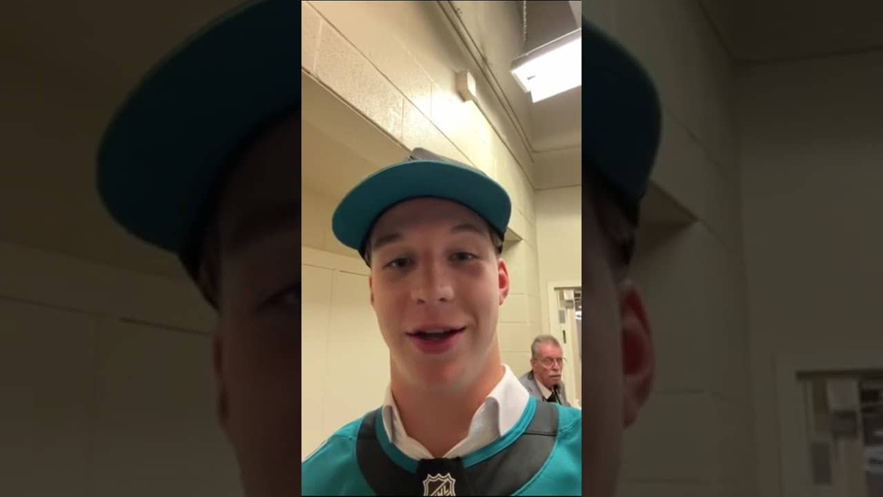 Happy to have you, Brady!  #sharks #hockey #nhl #nhldraft