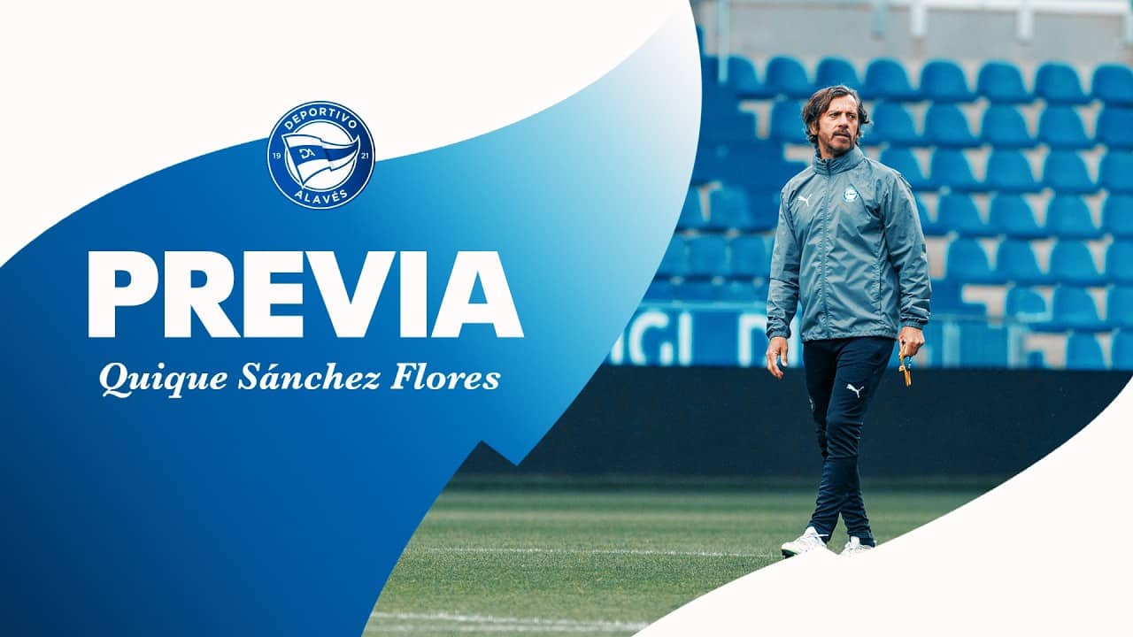 Quique Sánchez Flores: ''Sabemos de la importancia.'' | Deportivo Alavés