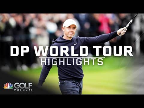 Rory McIlroy DRAINS long putt for eagle on 18 at BMW PGA Championship 2025 | Golf Channel
