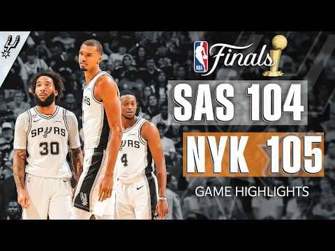 NBA Finals Game 2 - San Antonio Spurs vs New York City
