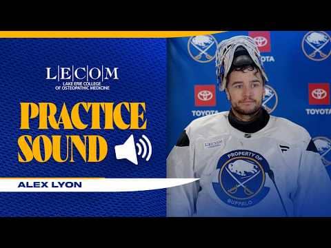 "Have To Stay Ready" | Alex Lyon On Returning After Break | Buffalo Sabres